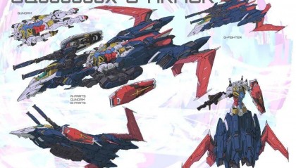 GQuuuuuuX的高达也能和G战机合成G装甲了！