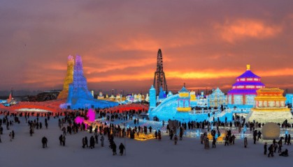 黑龙江的冬天，嘎嘎甜！