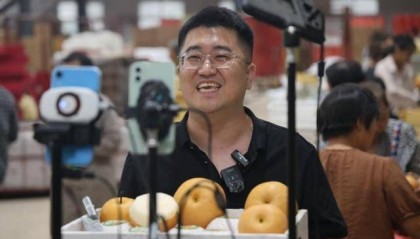 在拼多多单月卖出5000吨莱阳梨，95后新农人为何“收编”果园？