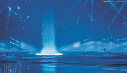 水火交融 成都世运会主火炬点燃