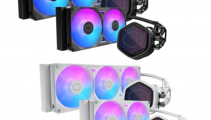 酷冷至尊推出像素屏 / VRM 风扇版 MasterLiquid Atoms II 水冷
