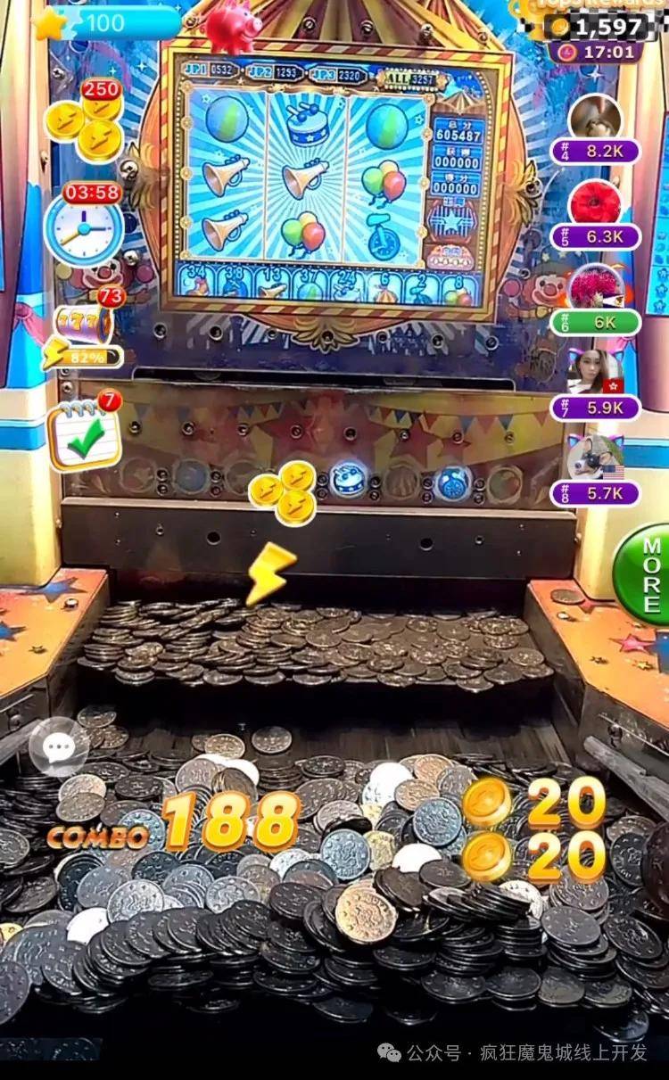 超级马戏团推币机游戏的实用性攻略