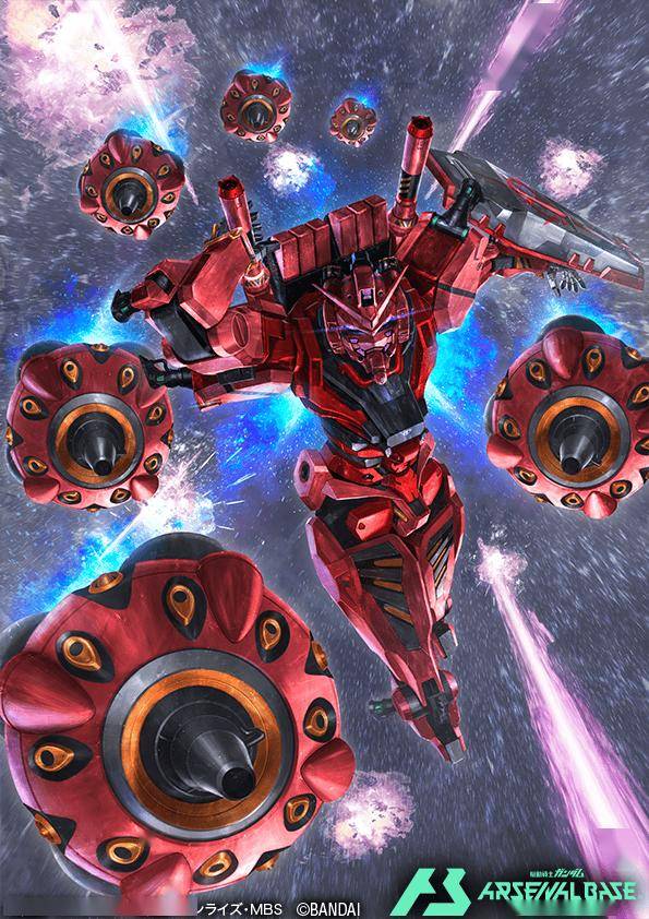 高达UC多机体加入,高达ARSENAL BASE FORSQUAD SEASON3新插画,GQX都来了