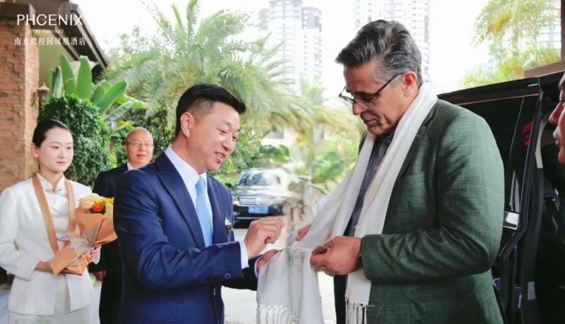 中国服务,礼遇全球宾客:南充碧桂园凤凰酒店圆满接待驻华使团