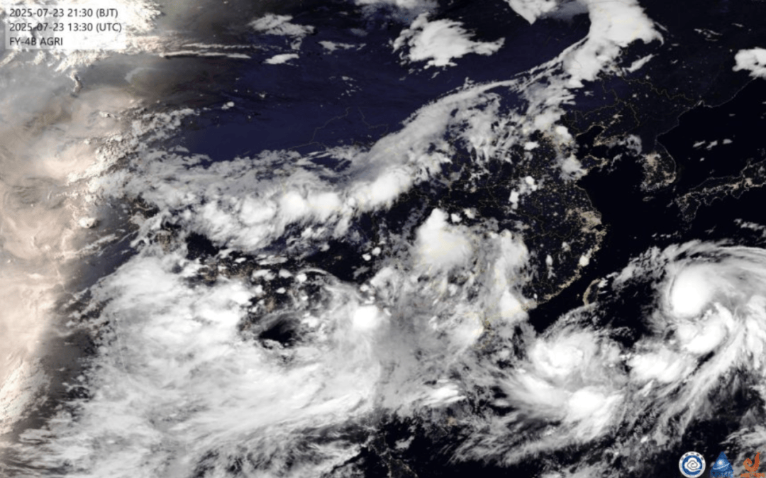 浙江警惕!双台风共舞!“范斯高”今夜进入东海,大雨暴雨要来了