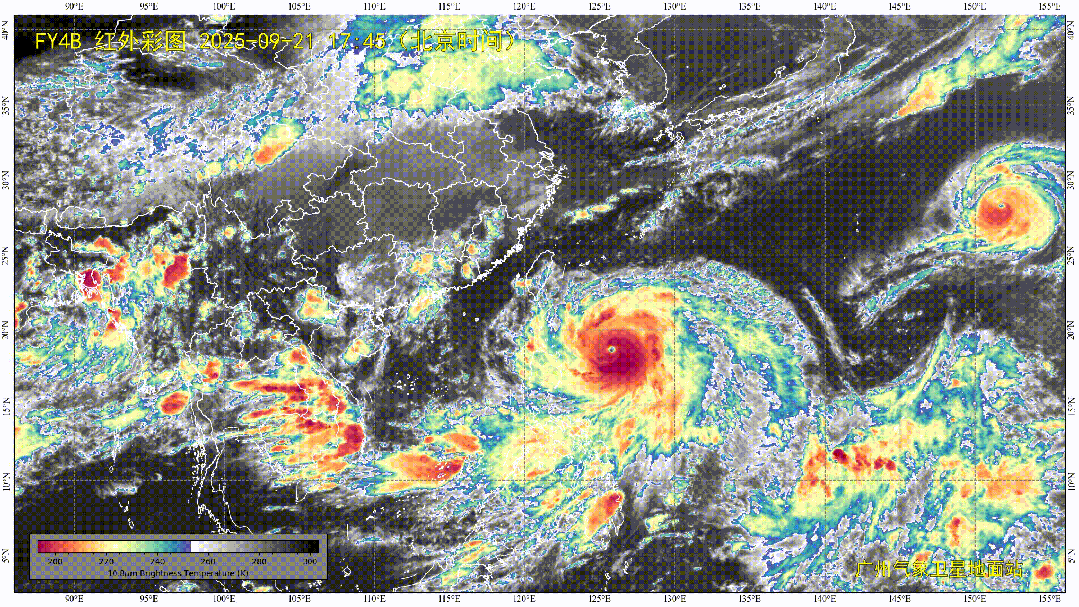 17级以上、风眼清晰!风王“桦加沙”正穿越巴士海峡!广东一地通告实行“五停”……