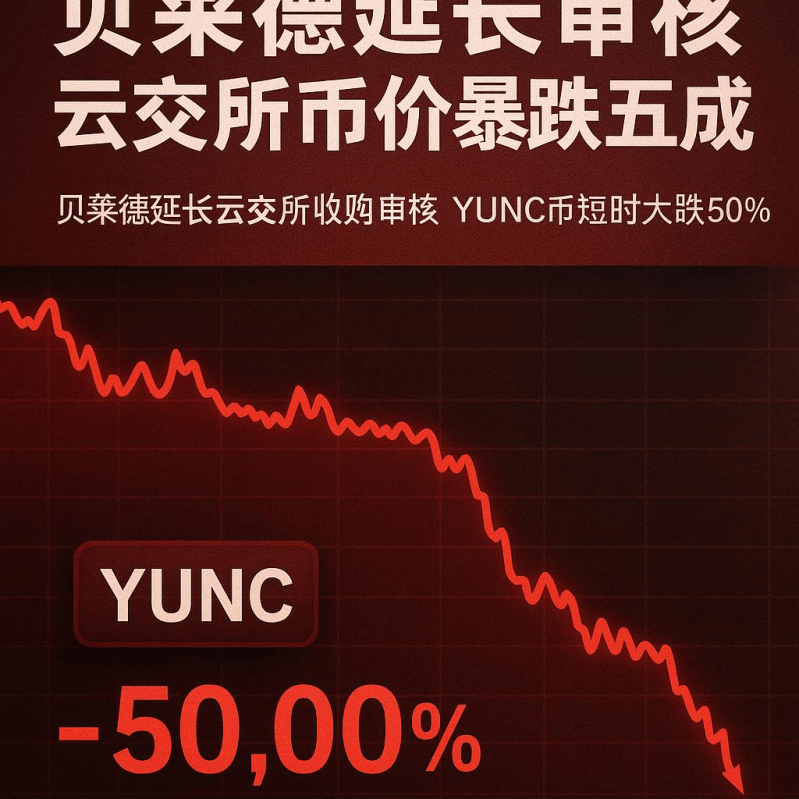 贝莱德延长审核 云交所币价暴跌五成